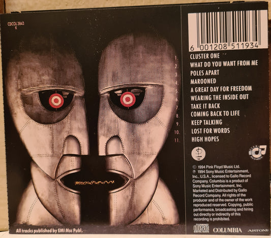 Pink Floyd ~ The Division Bell (CD)