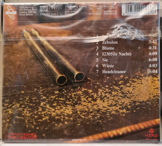 Einsturzende Neubauten ~ Tabula Rasa (CD)