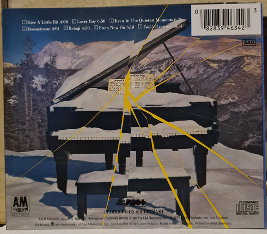 Supertramp ~ Even in the Quietest Moments (CD)