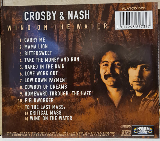 Crosby & Nash ~ Wind on the Water (CD)