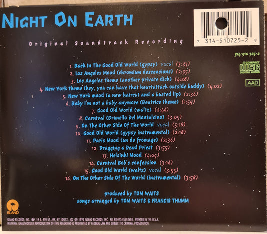 Tom Waits ~ Night on Earth OST (CD)