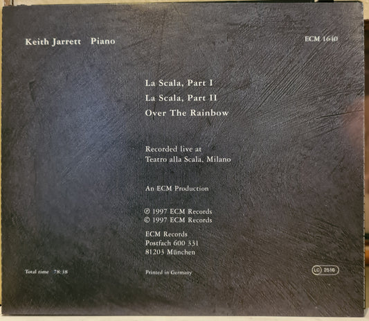 Keith Jarrett ~ La Scala (CD)