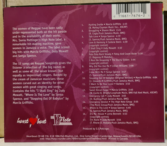 Reggae SongBirds (CD): 17 Great Tracks from the High Note Label