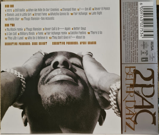 2Pac ~ Better Dayz (CD)