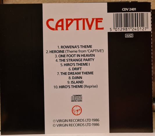The Edge with Michael Brook ~ Captive (CD)
