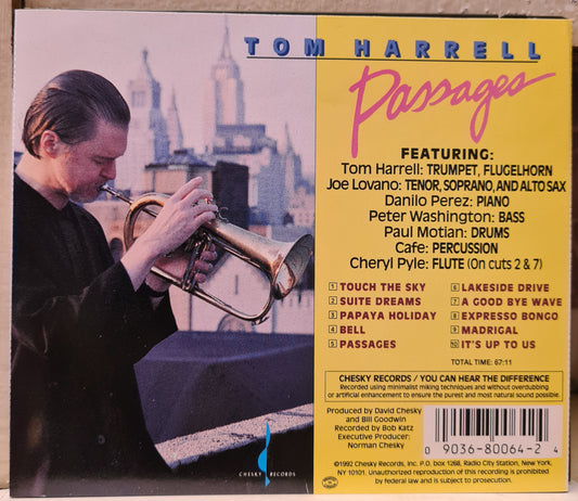 Tom Harrell ~ Passages (CD)