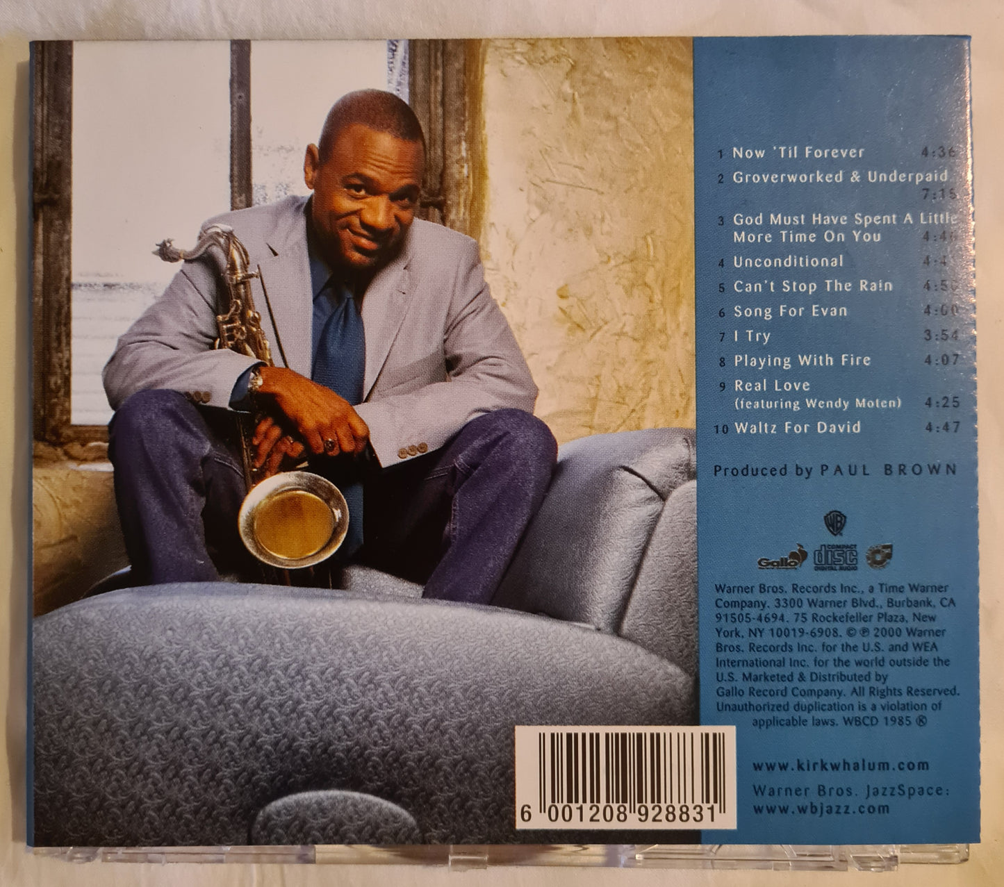 Kirk Whalum ~ Unconditional (CD)