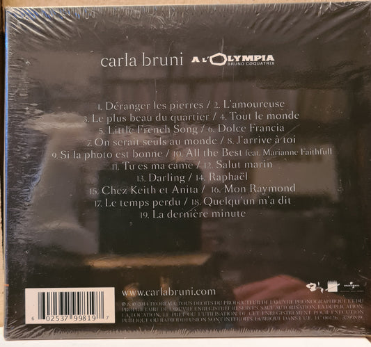 Carla Bruni ~ A L'Olympia (CD)