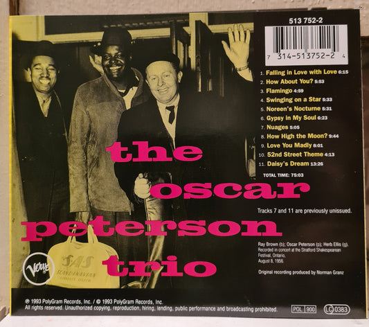The Oscar Peterson Trio ~ At the Stratford Shakespearean Festival (CD)