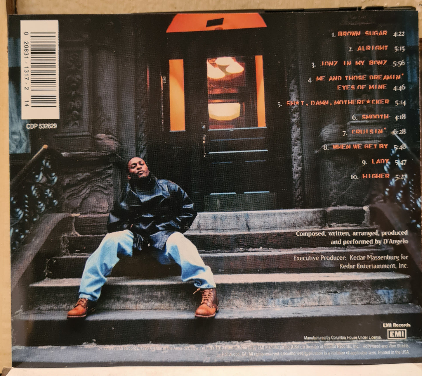 D'Angelo ~ Brown Sugar (CD)