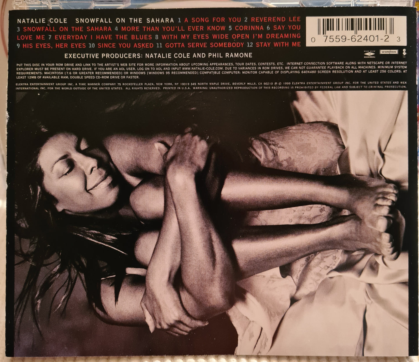 Natalie Cole ~Snowfall on the Sahara (CD)