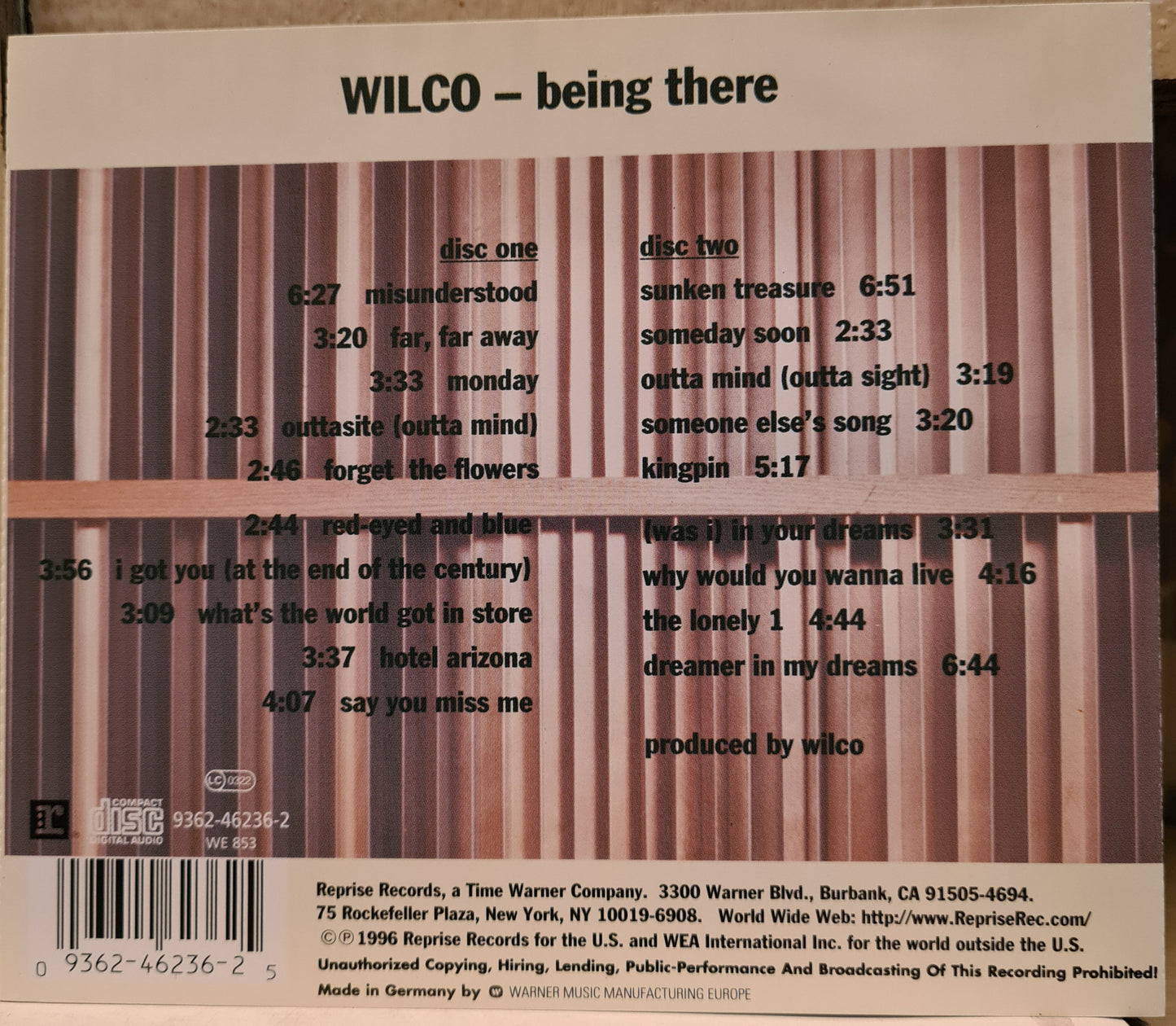 Wilco ~ Being There (2xCD)