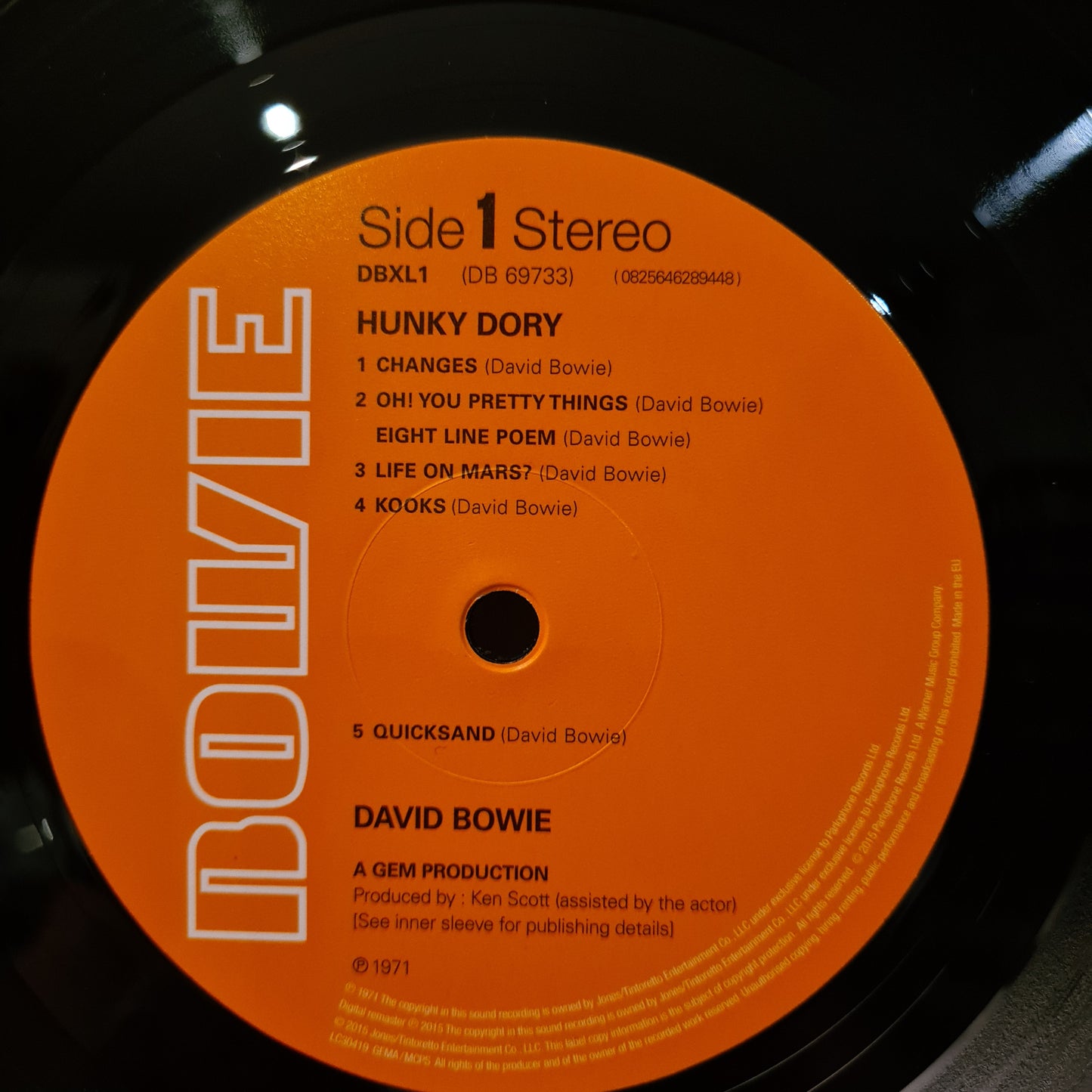 David Bowie ~ Hunky Dory (Vinyl - EU)