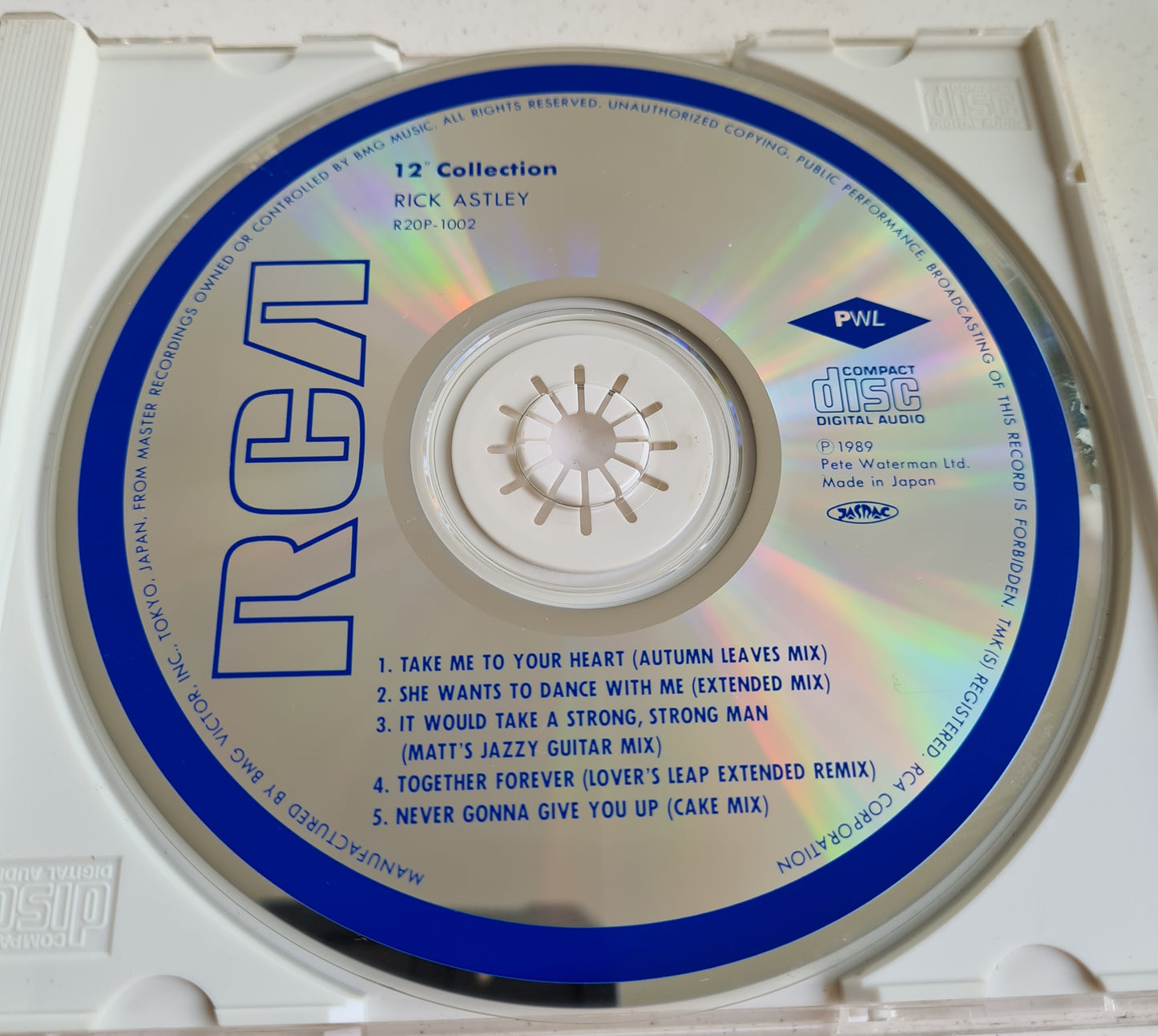 Rick Astley ~ 12" Collection (CD-Japan)