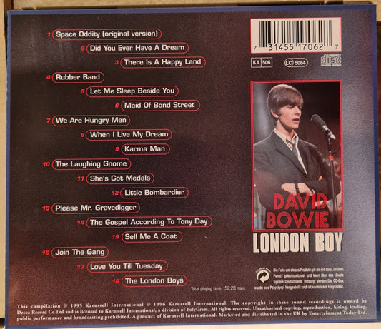 David Bowie ~ London Boy (CD - UK)