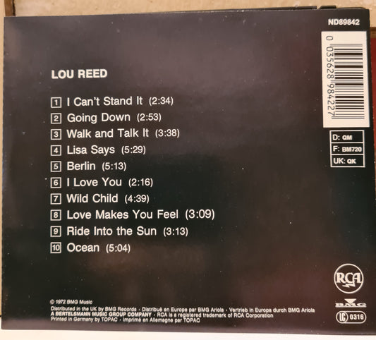 Lou Reed (CD - German import)