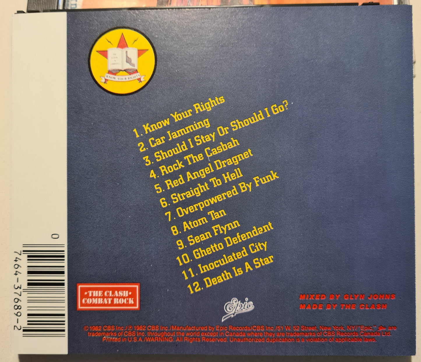 The Clash ~ Combat Rock (CD - USA)