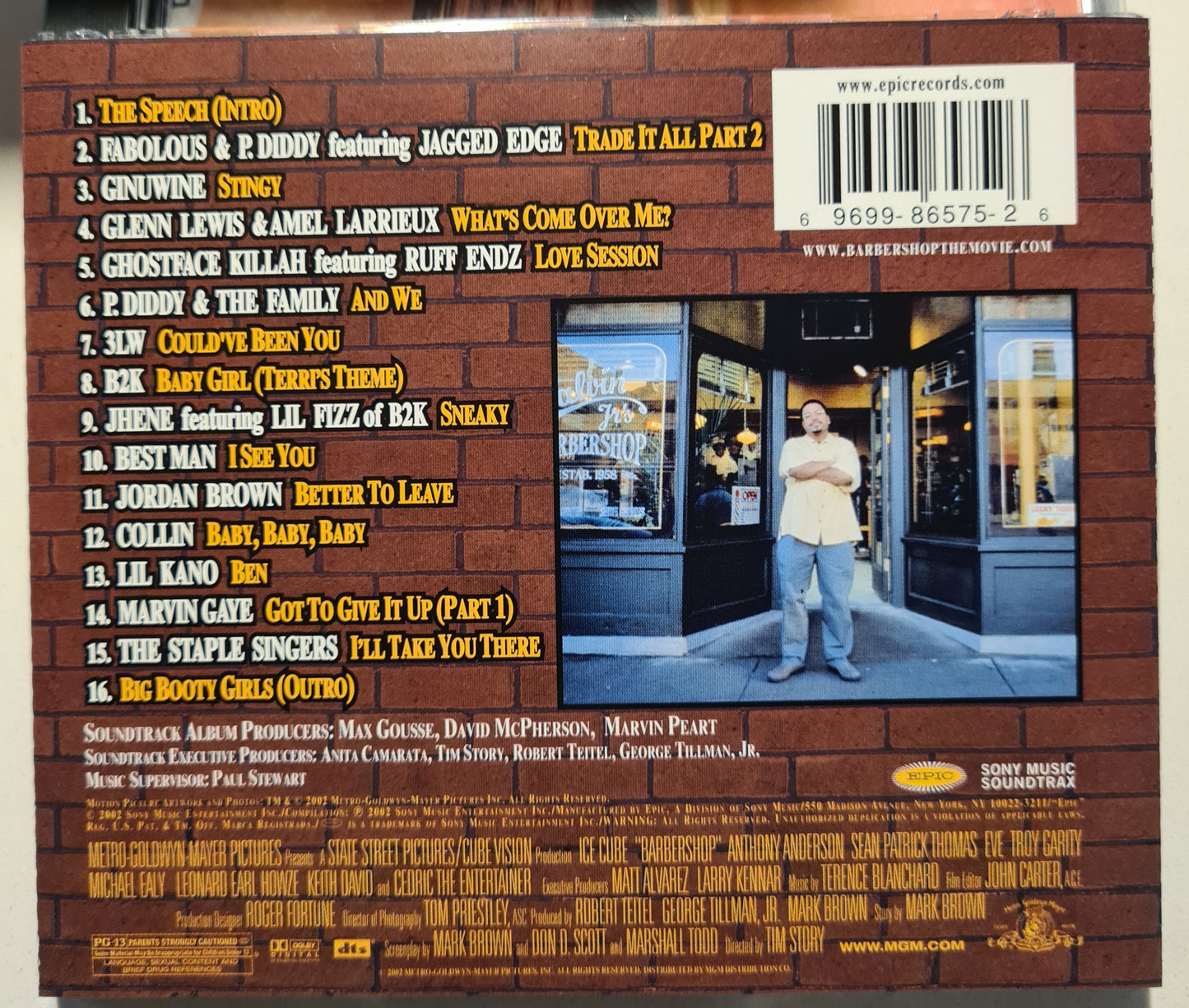 Barber Shop OST (CD - USA)