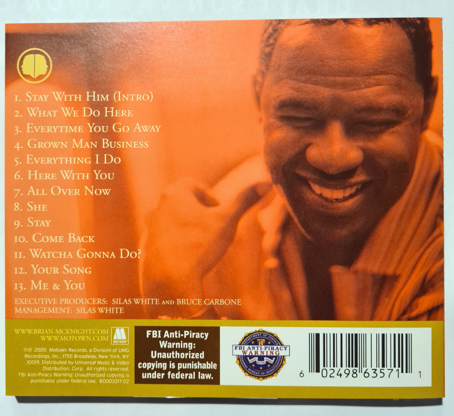 Brian McKnight ~ Gemini (CD - USA)
