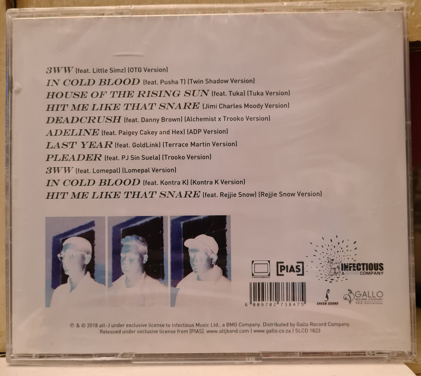 Alt-J ~ Reduxer (CD - RSA)