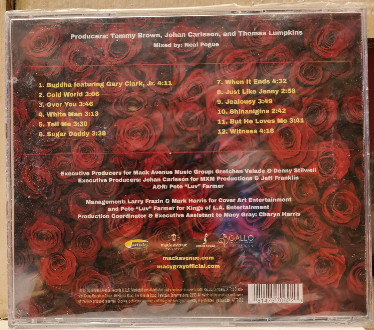 Macy Gray ~ Ruby (CD-RSA)