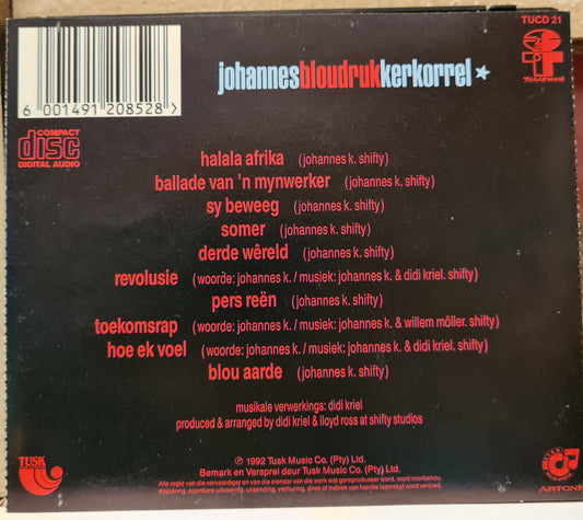 Johannes Kerkorrel ~ Bloudruk (CD-RSA)