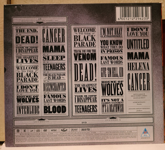 My Chemical Romance ~ The Black Parade is Dead! (CD +DVD - RSA)