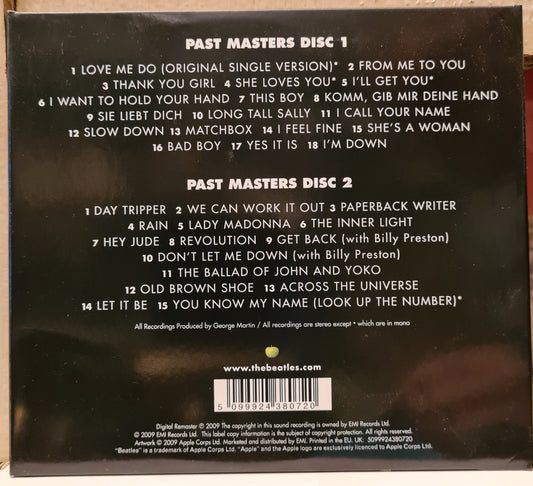 Beatles ~ Past Masters (CD - EU)