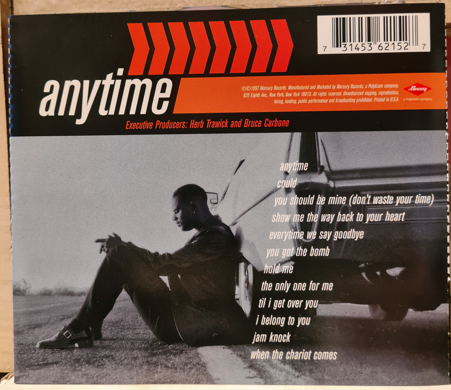 Brian McKnight ~ Anytime (CD-USA)