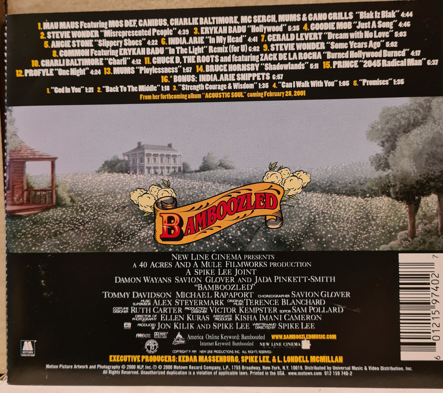 Bamboozled OST (CD-US)