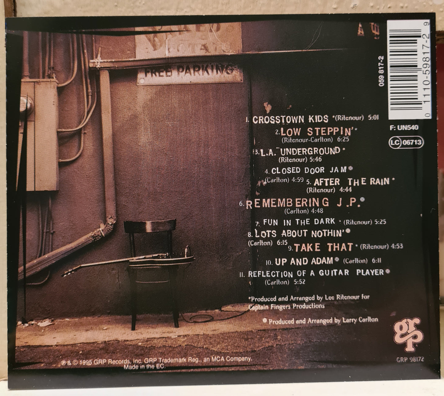 Lee Ritenour & Larry Carlton ~ Larry & Lee (CD - EU)