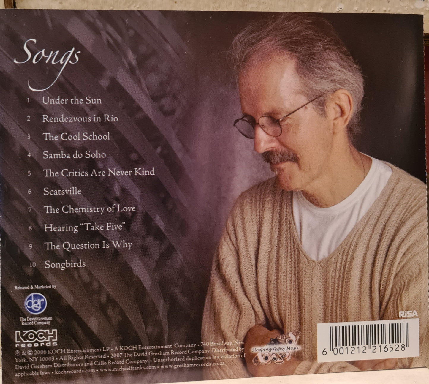 Michael Franks ~ Rendezvous in Rio (CD - RSA)