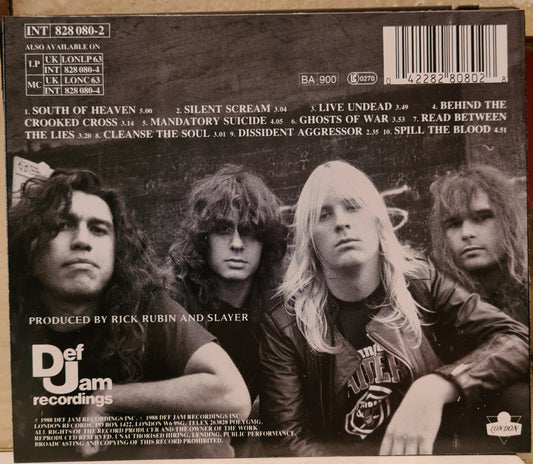 Slayer ~ South of Heaven (CD - EU)