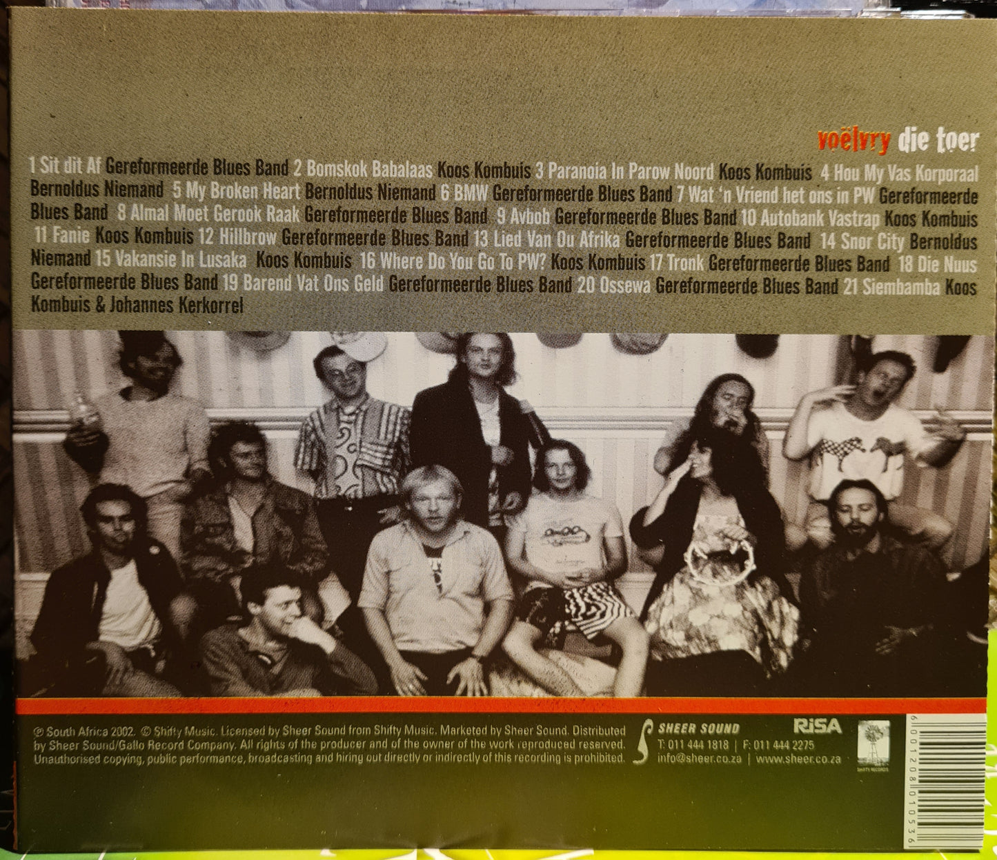 Voelvry ~ Die Toer (CD)