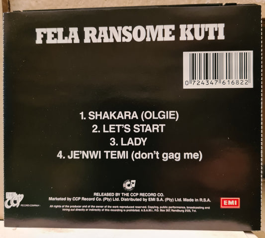 Fela Ransome Kuti ~ Vol 1 & 2 (CD)