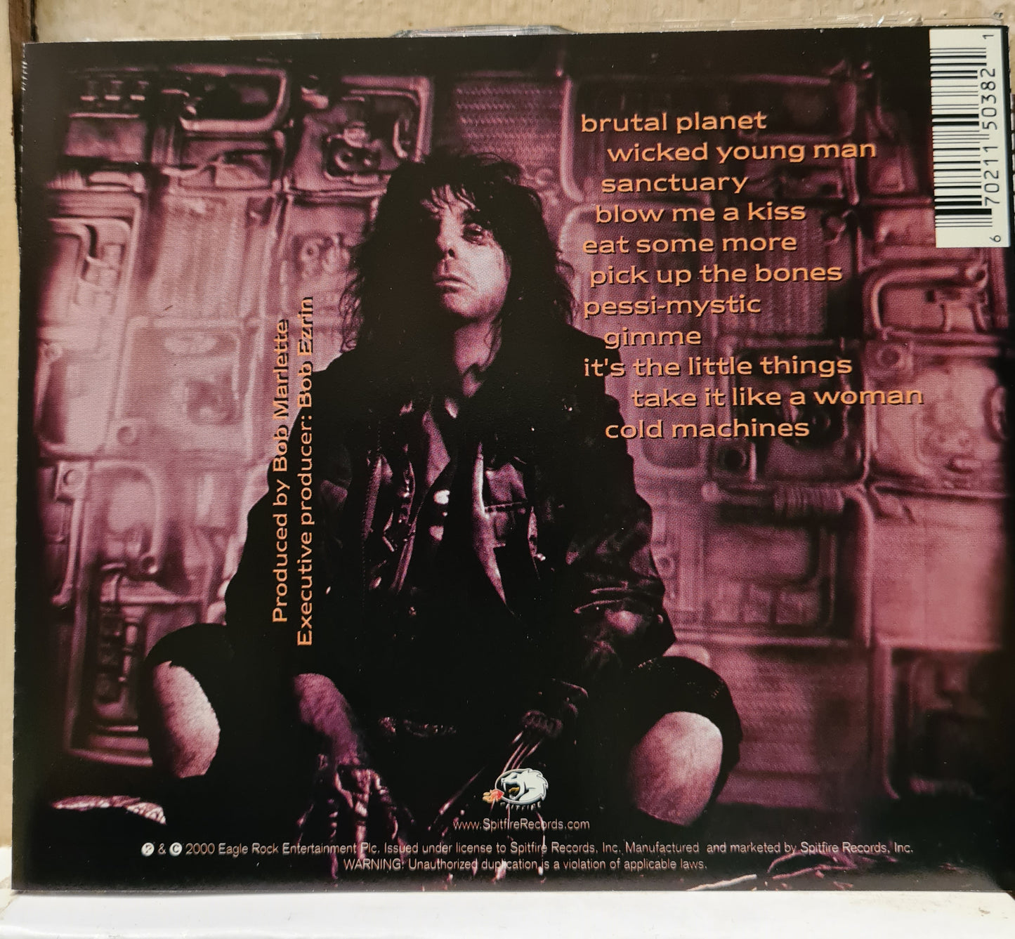 Alice Cooper ~ Brutal Planet (CD - USA)