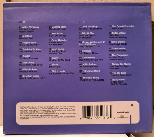 SOUL Sessions ~ Deepest Soul & Smoothest Groove (2xCD - UK)