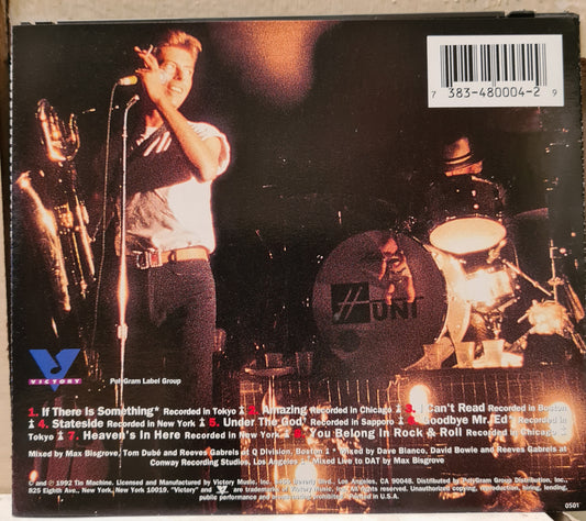 Tin Machine ~ Live oy vey, Baby (CD - USA)