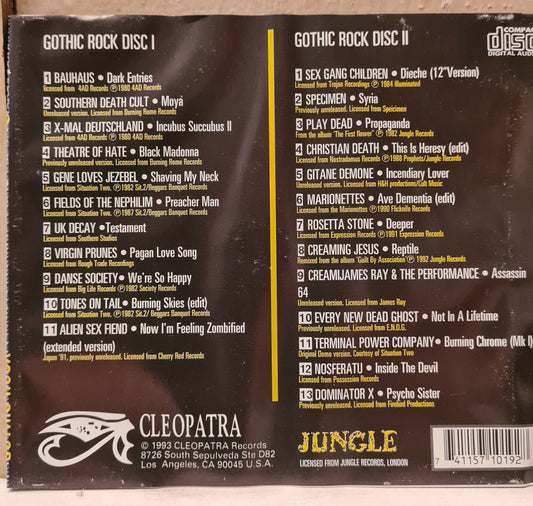 Gothic Rock (2xCD - USA)