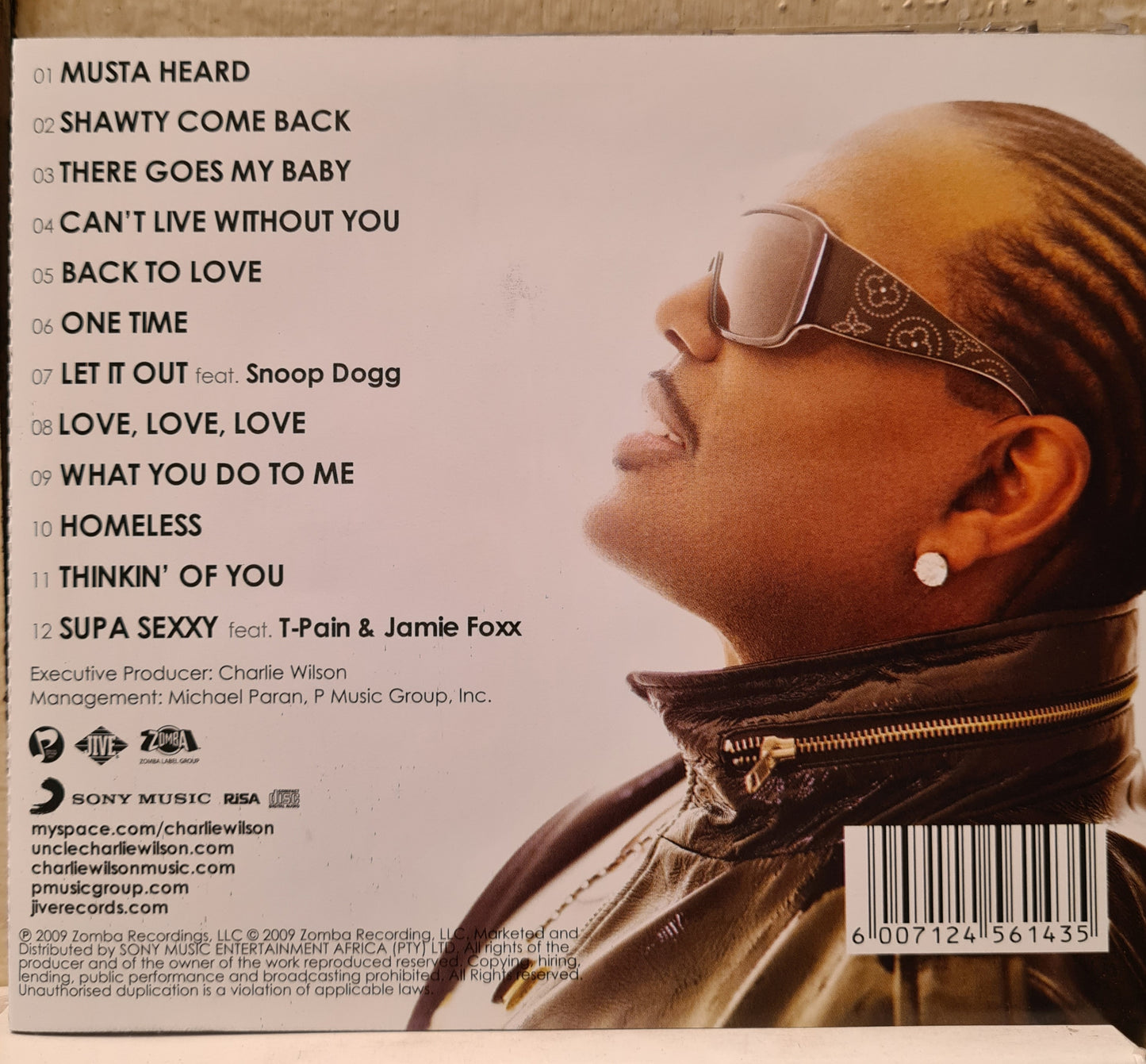 Charlie Wilson ~ Uncle Charlie (CD)