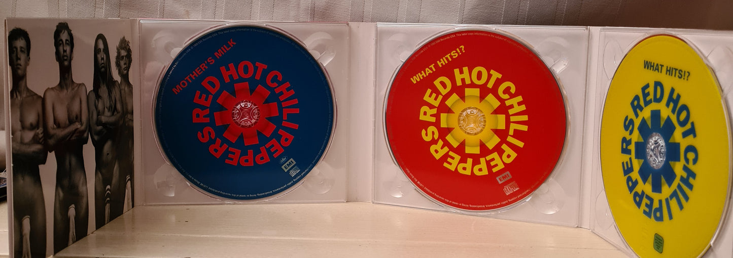 Red Hot Chili Peppers ~ What Hits!? CD&DVD + Mother's Milk CD (2xCD+DVD - EU)