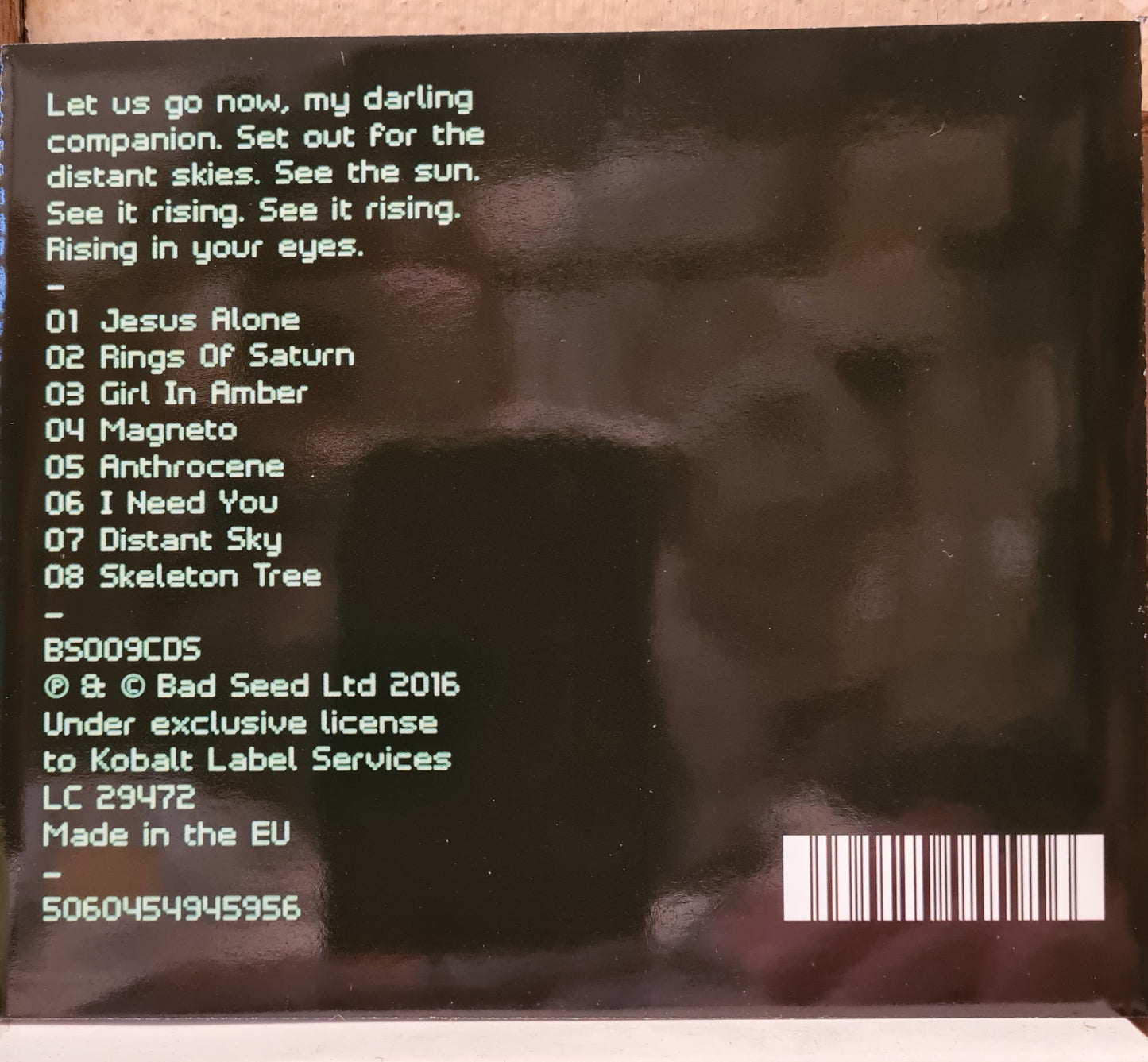 Nick Cave and the Bad Seeds ~ Skeleton Tree (CD - EU)