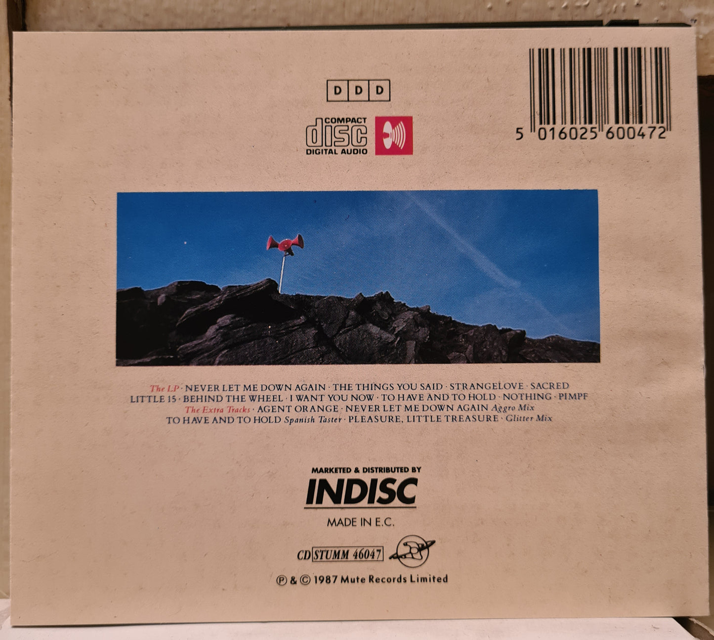 Depeche Mode ~ Music for the Masses (CD - EC)