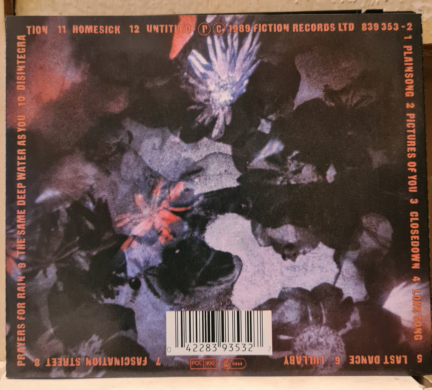 The Cure ~ Disintegration (CD - German)