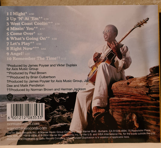 Norman Brown ~ West Coast Coolin' (CD)