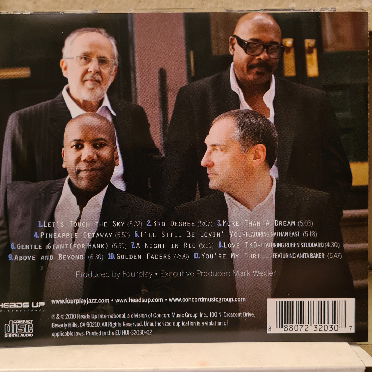 Fourplay ~ Let's Touch the Sky (CD - EU)