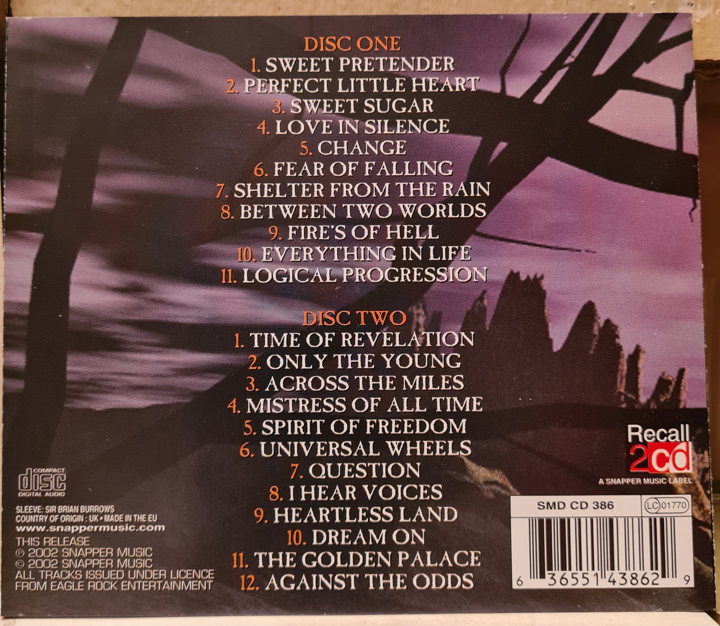 Uriah Heep ~ Between Two Worlds (2xCD - UK)