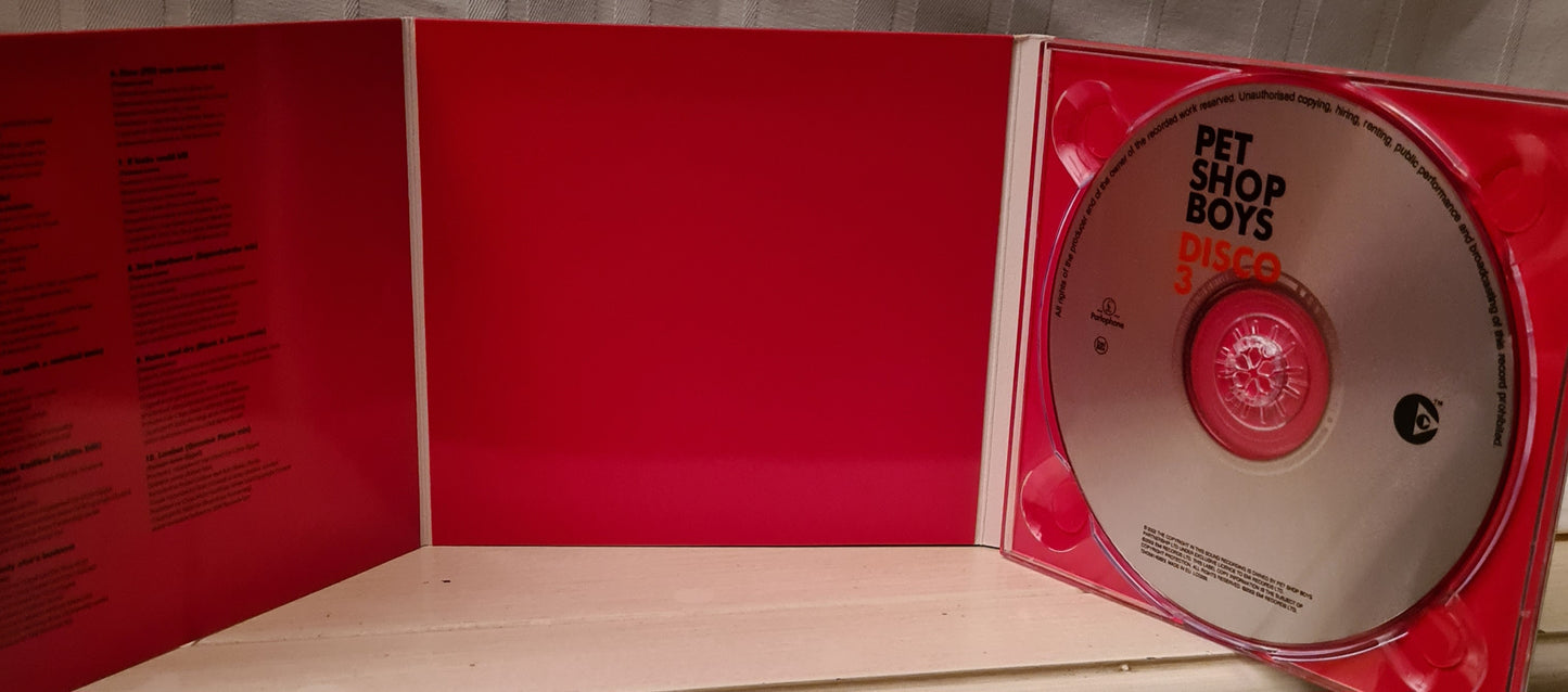 Pet Shop Boys ~ Disco 3 (CD - EU)