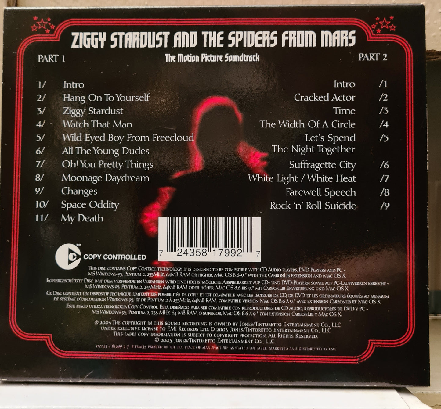 David Bowie ~ Ziggy Stardust (2xCD - EU)