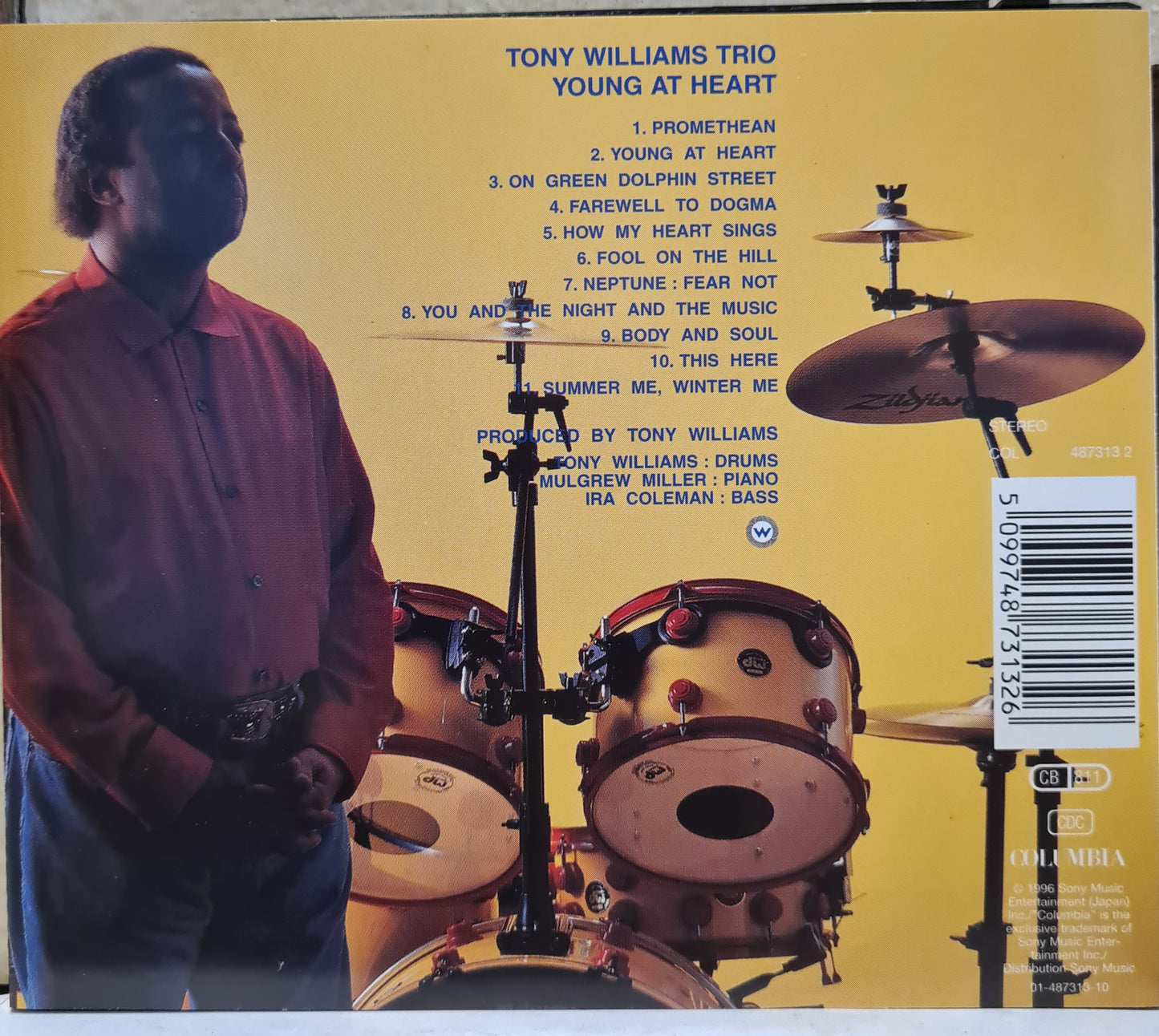 Tony Williams Trio ~ Young At Heart (CD)
